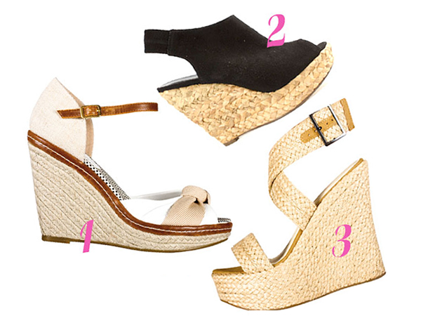 Summer Shoes Special – Woven Wedges