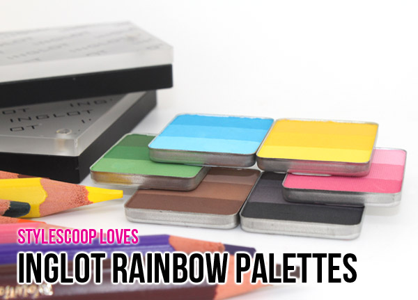 Inglot Rainbow Palette Review & Reader Giveaway