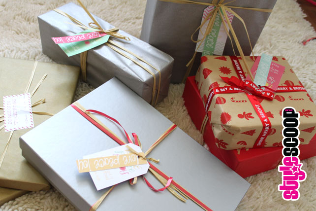 #stylescoop Christmas Gift Tags