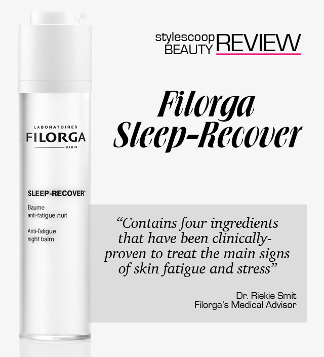 StyleScoop Beauty Review; Filorga Sleep-Recover