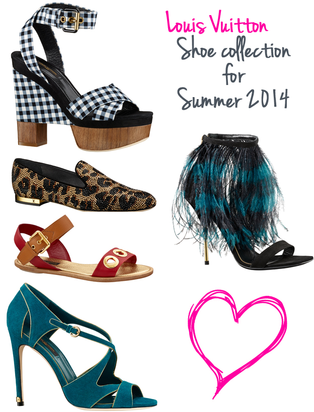 Spend a day with the Louis Vuitton Women's Spring/Summer 2014 Shoe
