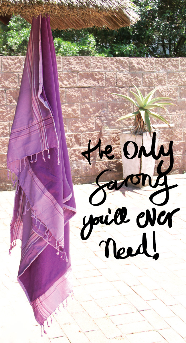 The Only Sarong You'll Need! Read about it on #stylescoop