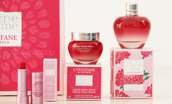 Pink Peonies! L’Occitane’s new Pivone Sublime Collection