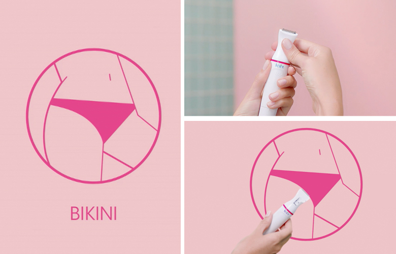 veet-sensitive-touch-electric-trimmer-how-to-trim-bikini-line-step-by-step